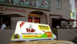 Publicidad en taxis